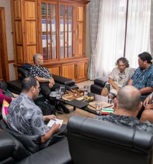 Visite protocolaire de M. Henry PUNA