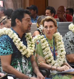 Présidente du CESEC - Ministre en charge de l'environnement