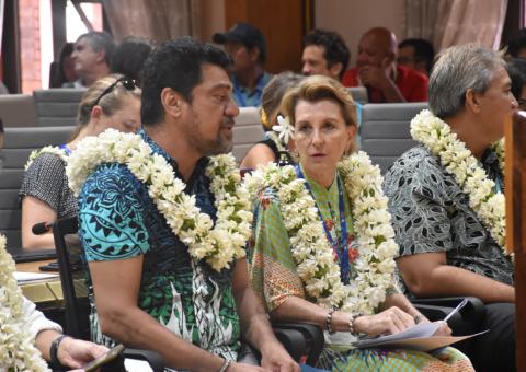 Présidente du CESEC - Ministre en charge de l'environnement