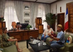 Visite de courtoisie Fare Vanaa